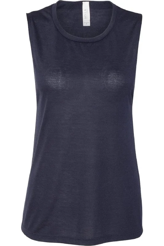 Deal Dash BELLA + CANVAS Women´s Flowy Scoop Muscle Tank