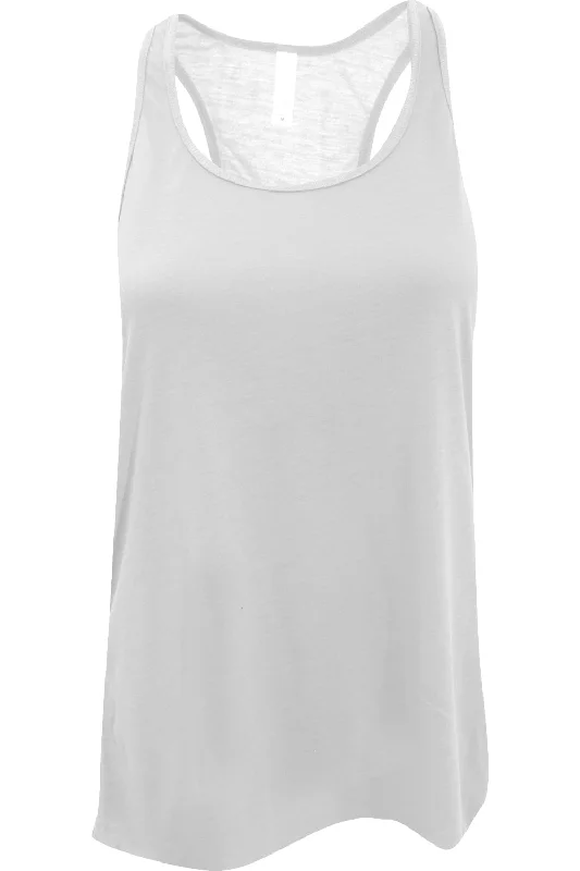 Stock Clearance Bella Ladies/Womens Flowy Racerback Tank Top