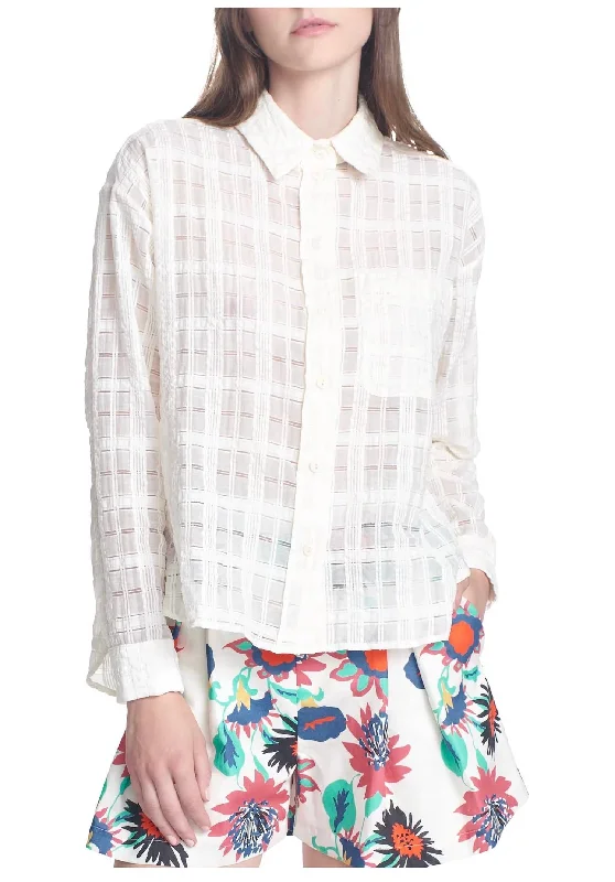Shop and Save Brylynn Top In Ivory