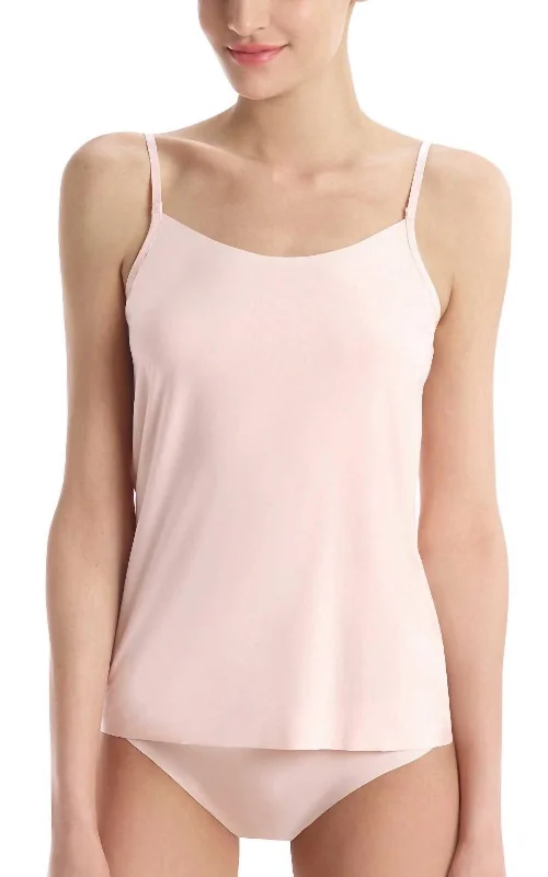 Hurry In Butter Cami In Blush
