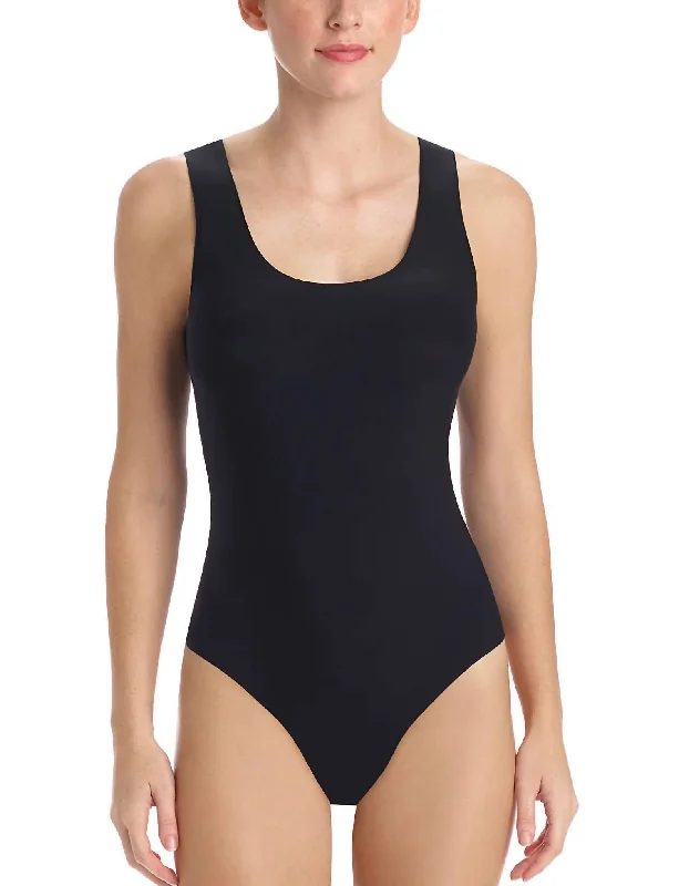 Savings Galore Butter Tank Bodysuit In Black