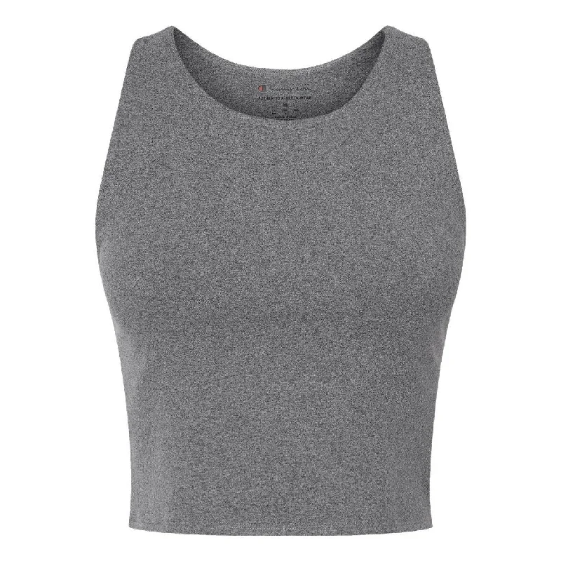 Deal Zone Champion Women's Crop Racerback Tank Top