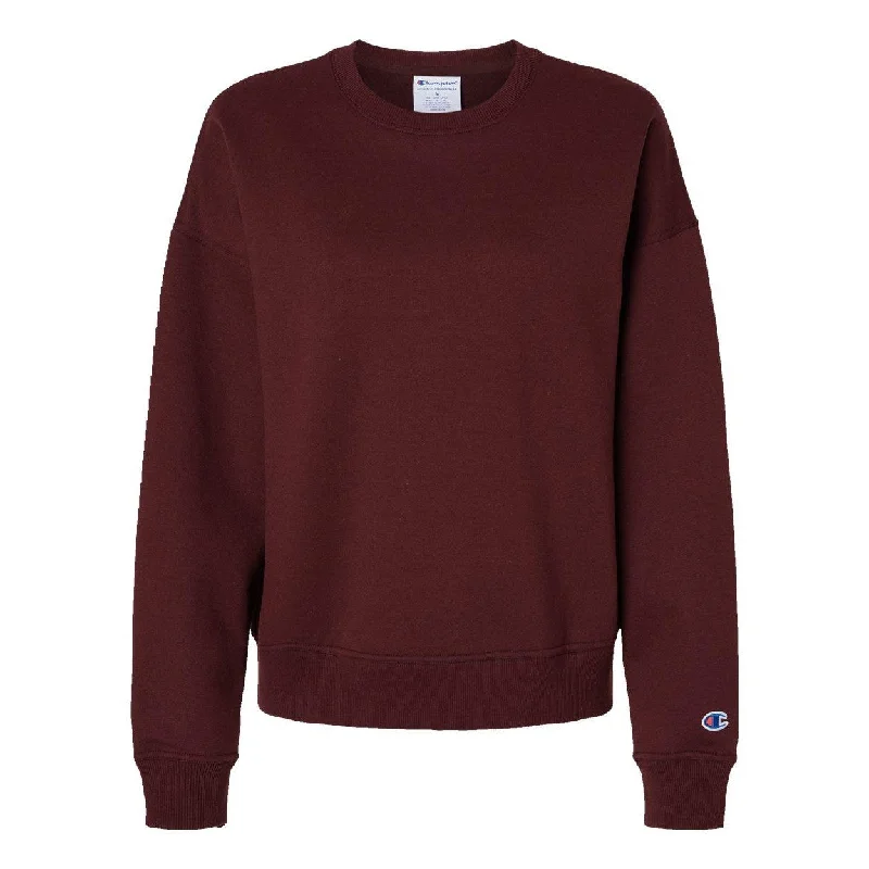 Savings Spectacular Champion Women's Powerblend Crewneck Sweatshirt