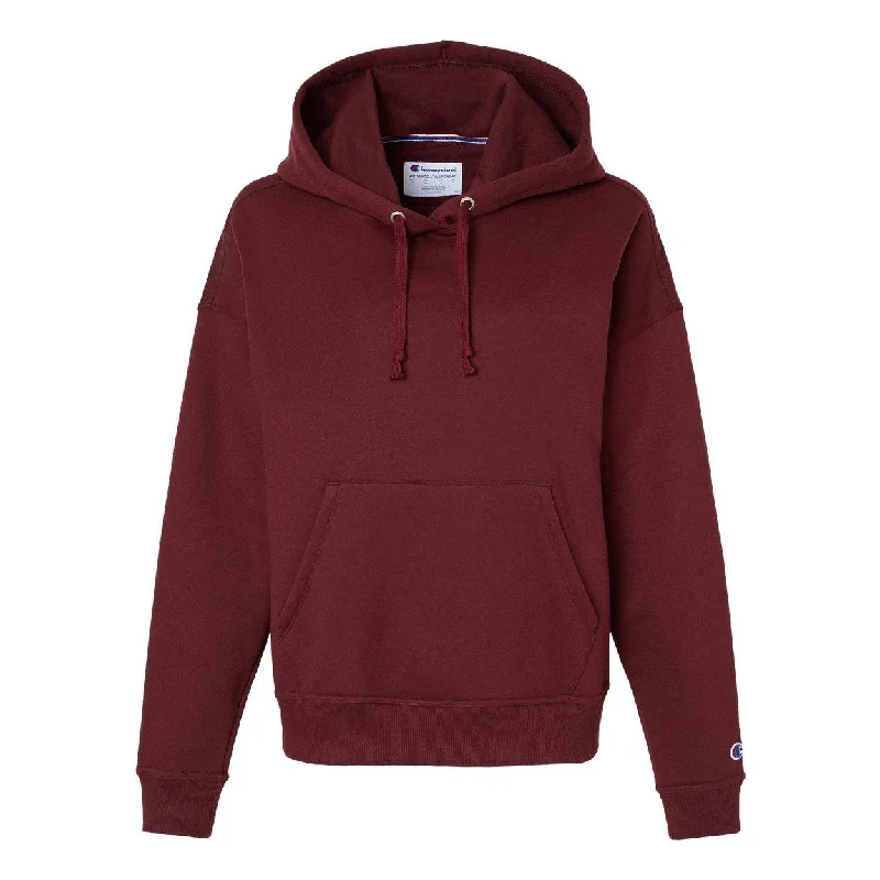 Closeout Sale Champion Women's Powerblend Hooded Sweatshirt