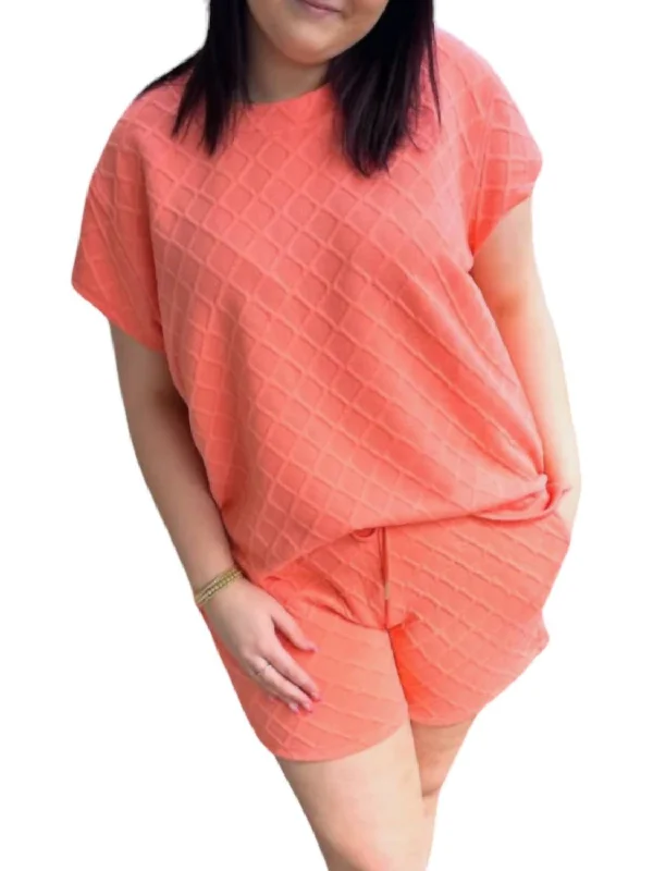 Act Now Claire Set In Coral
