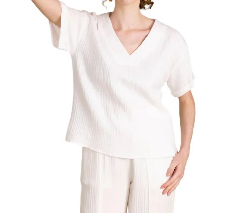 Crazy Savings Coco Top In White