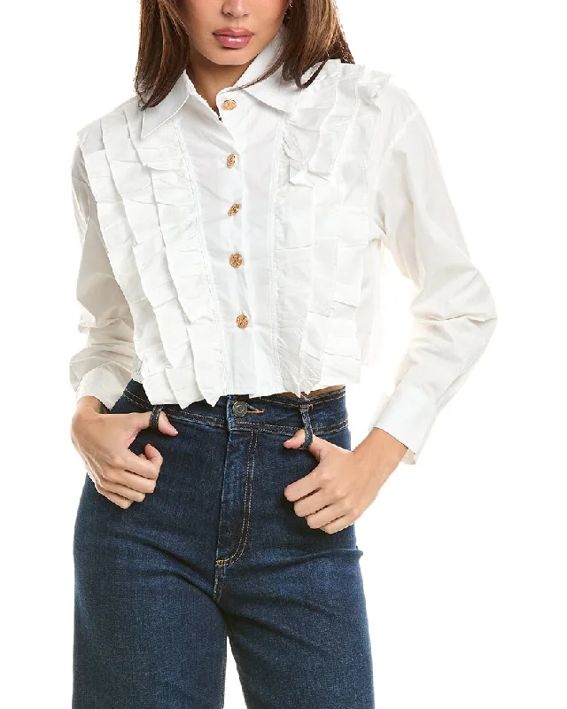 Unmissable Offer Colette Rose womens  Blouse, M, White
