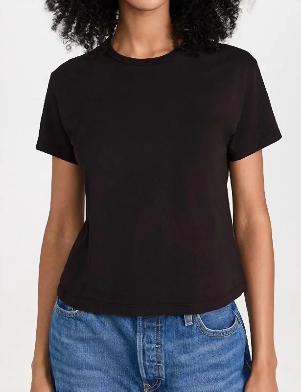 Exclusive Access Crew Neck Tee In Black