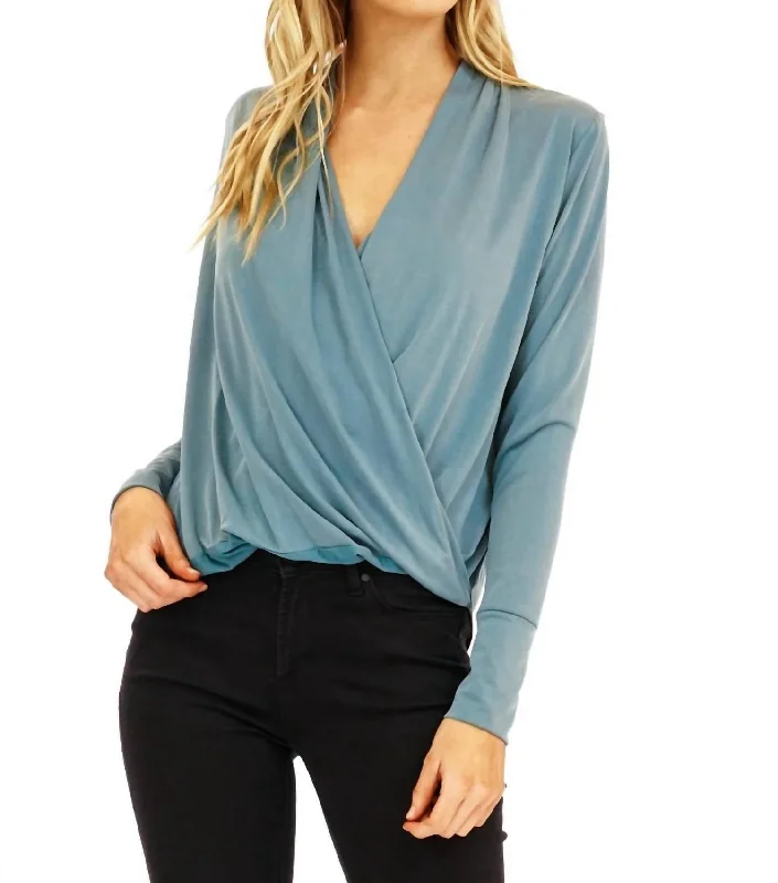 Daily Specials Crisscross Top In Teal