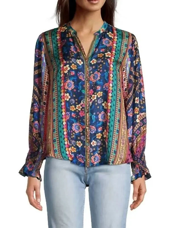 Price Smash Cruz Tamisha Blouse In Multi