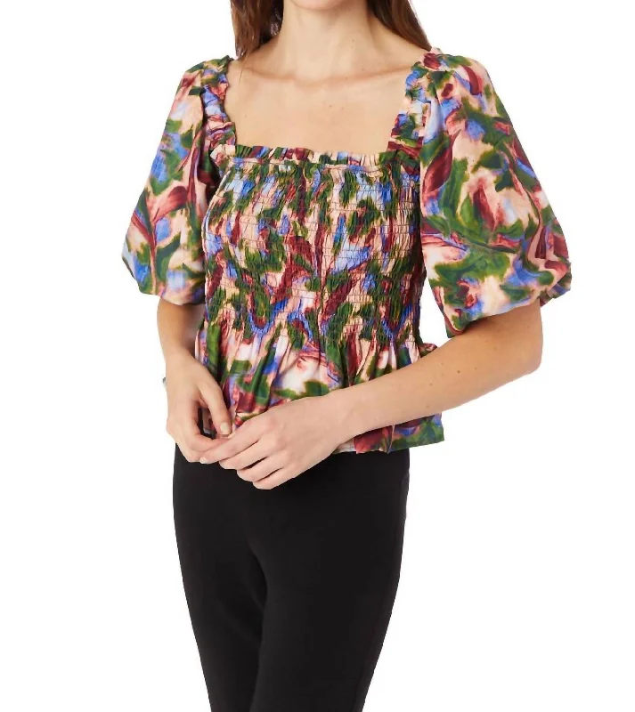 Friends and Family Sale Daisy Top In Stargazer Lily
