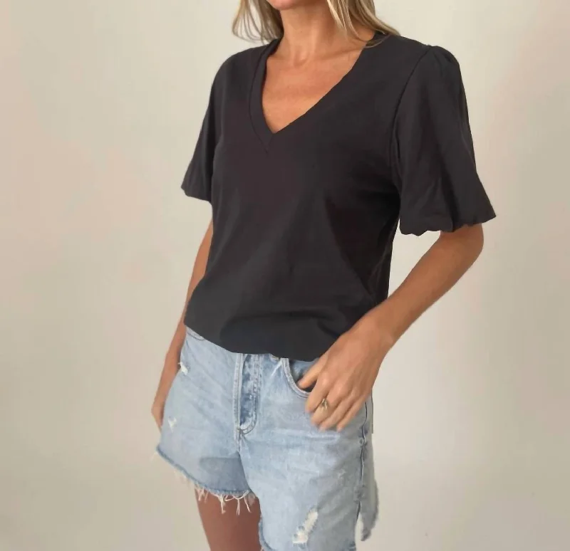 Exclusive Offers Dakota Tee Top In Black