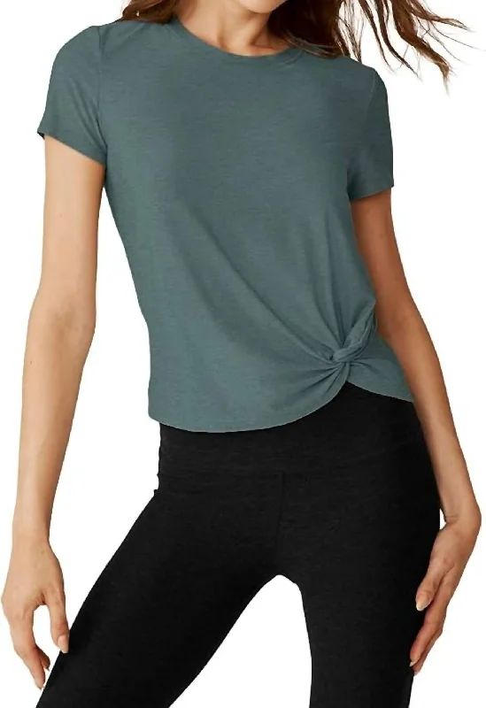 Buy Now Featherweight For A Spin Tee In Storm Heather