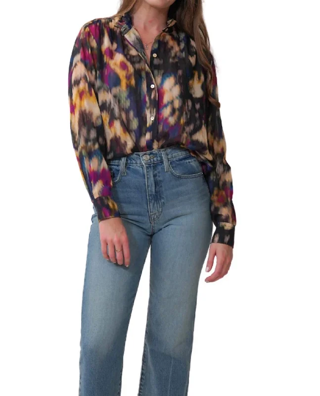 Special Promotion Gamble Blouse In Ochre