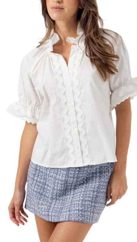 Hot Deal Hazel Shirt In White