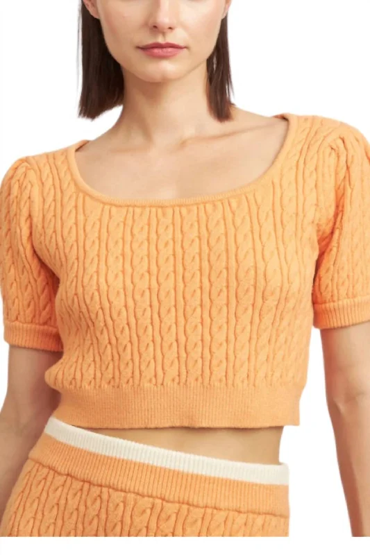 Act Fast Jodi Top In Peach