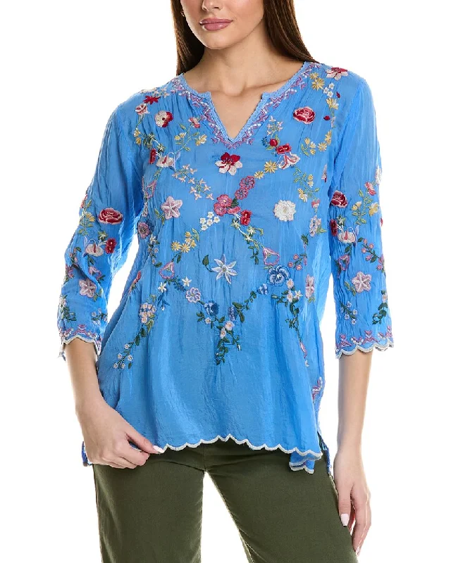 Value Deals Johnny Was Daisy Petal Blouse