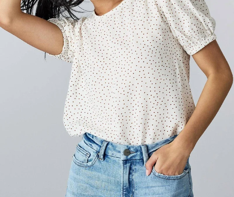 Limited Availability Kara Blouse In White