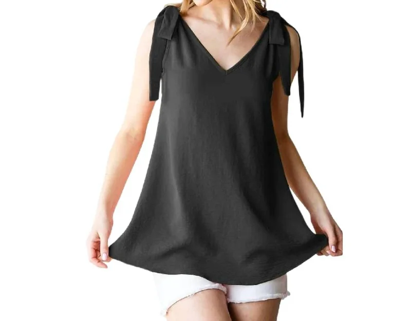Special Savings Magdalena Solid Flare Top In Black