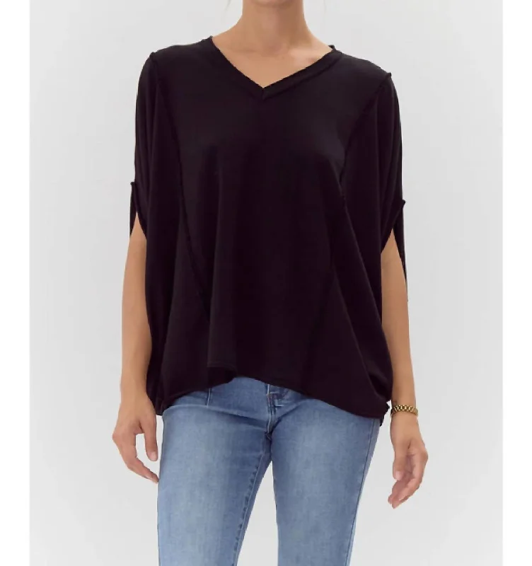Exclusive Offers Magnetic Romance Top In Black