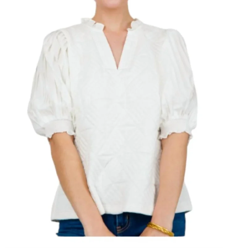 Daily Deals Maybelle Top In White