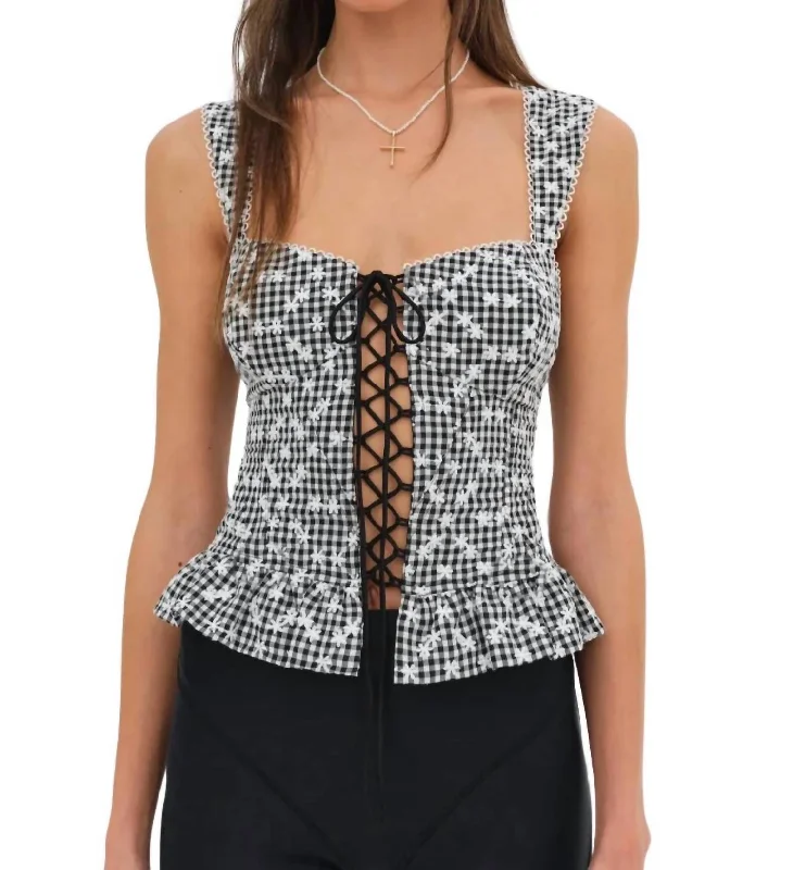 Weekend Flash Sale Mimi Top In Black