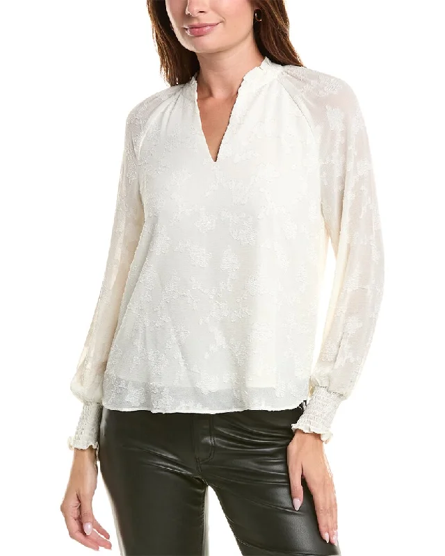 Discount Deals Nanette Nanette Lepore Pebble Crepe Blouse