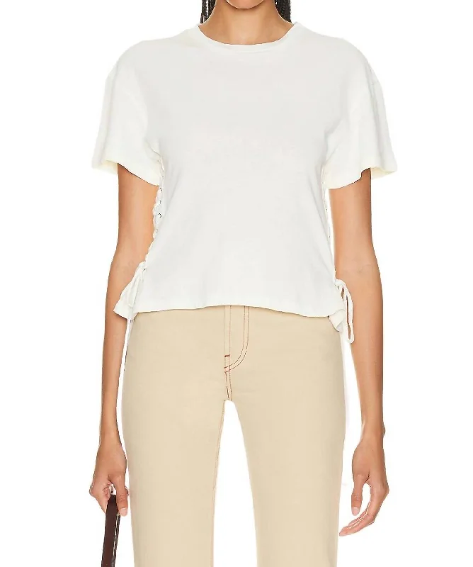 Best Seller Oriane Tee Top In Alpaca