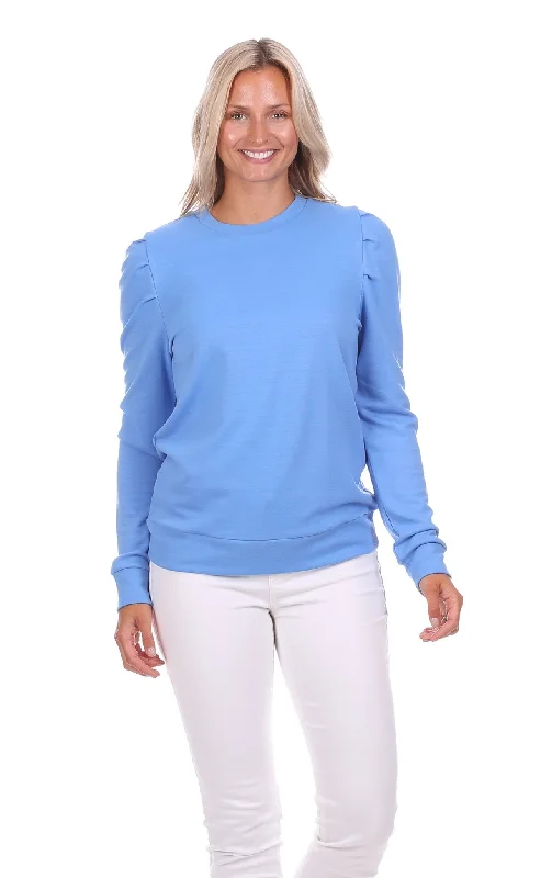 New Markdowns Paisley Puff Sleeve in Hydrangea