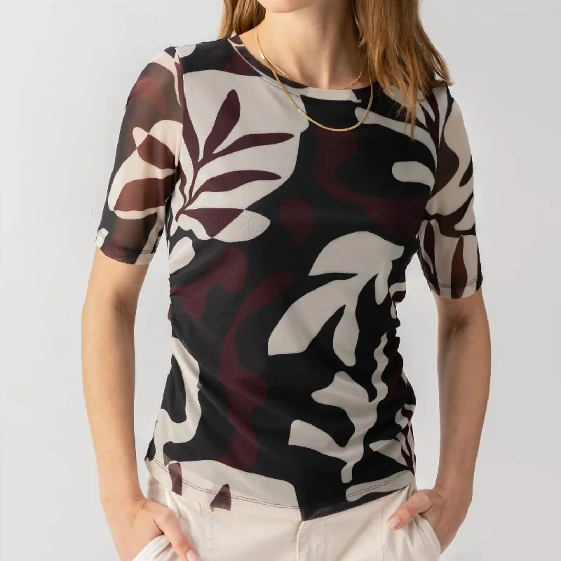 Amazing Deals Perfect Mesh Tee In Mineral