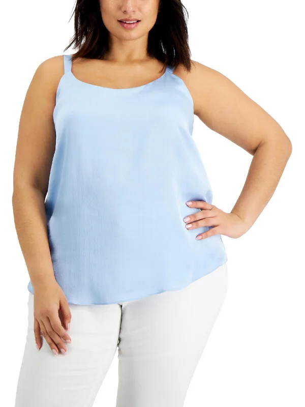 Special Promotion Plus Womens Satin Suit Separate Cami