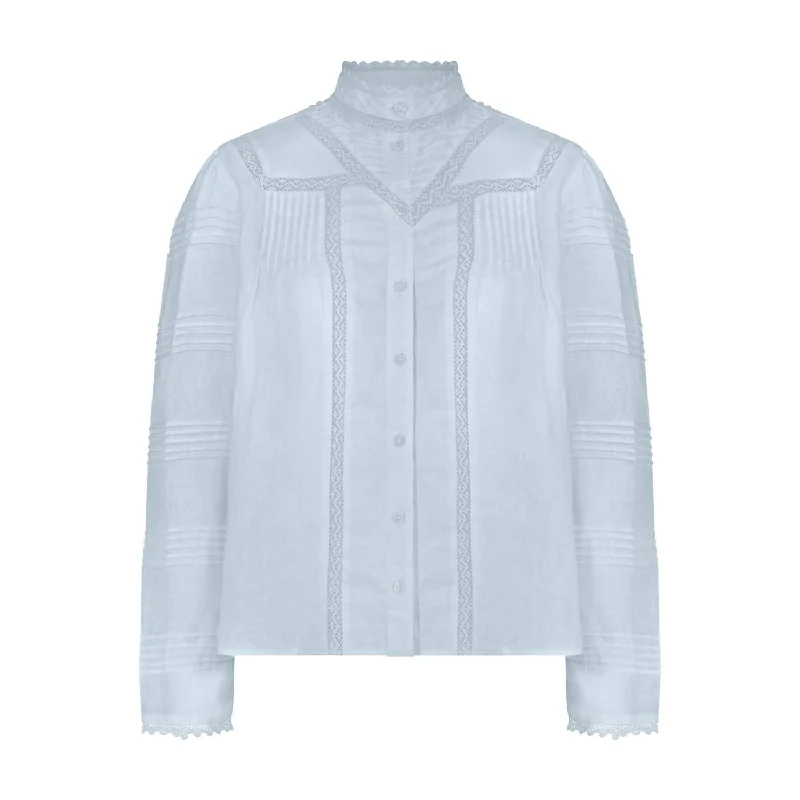 Daily Specials Priya Shirt In Sky Blue