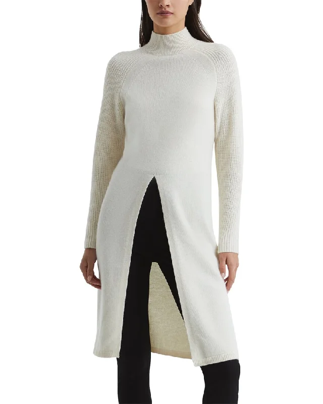 Exclusive Online Offer Reiss Astrid High Neck Wool-Blend Tunic