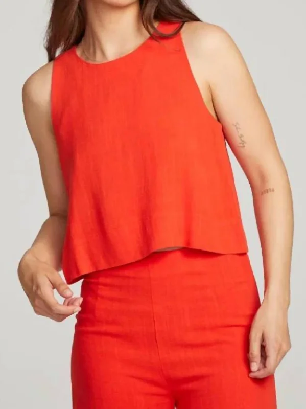 Bargain Prices Riley Tank In Flame
