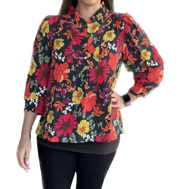 Extra Discounts Roxy Top In Vintage Petal