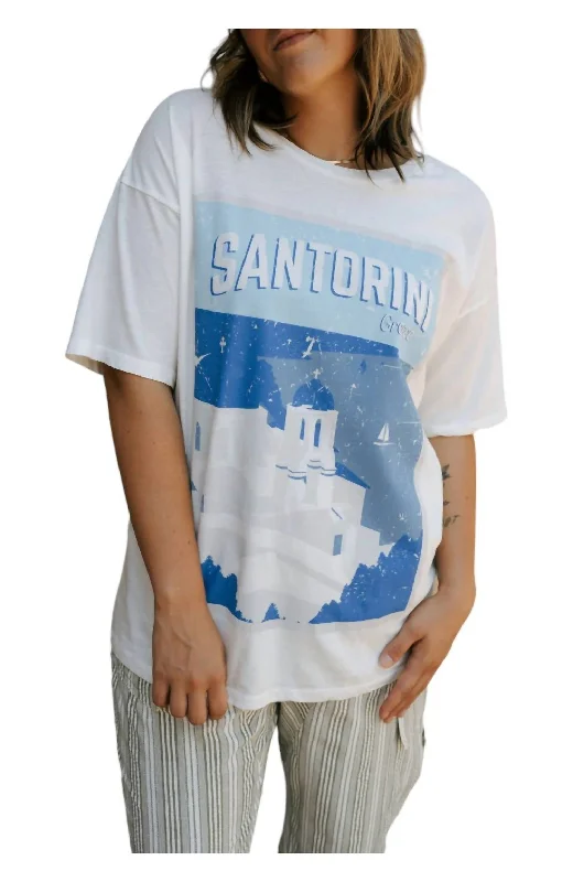 Amazing Deals Santorini Tee In White