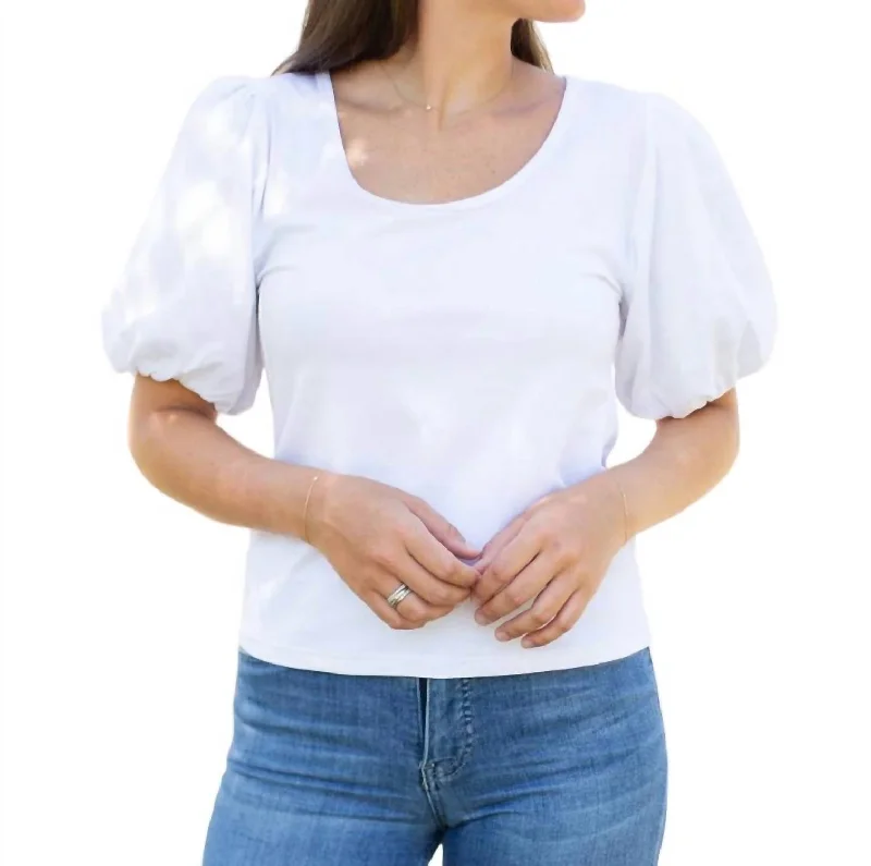 While Supplies Last Shay Top In White
