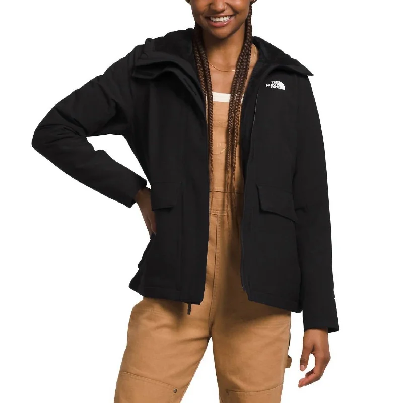 Price Meltdown Shelbe Raschel Insulated Hoodie In Black
