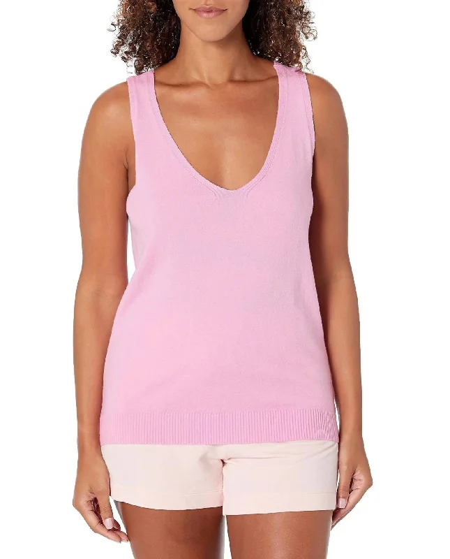 Extra Savings Slounge Sleep Tank Top In Pink Lilac