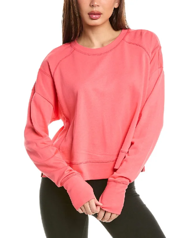 Act Fast Sweaty Betty After Class Crop Sweatshirt