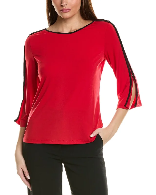 Special Price T Tahari Boat Neck Top