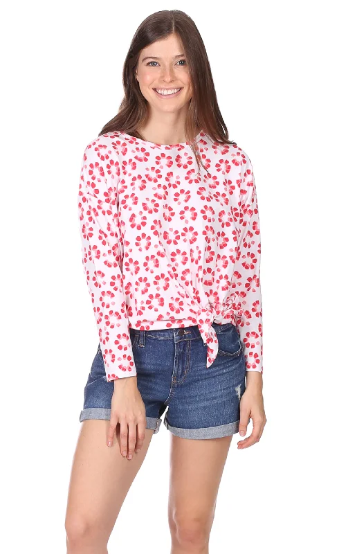 Instant Discount Tabitha Tie Top in Firework Print