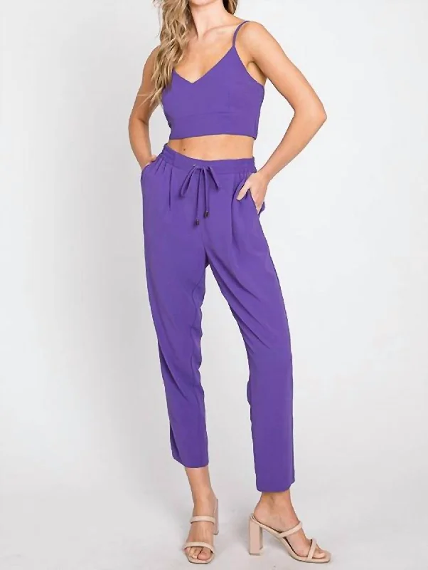 Holiday Sale Tank Top In Purple Dream