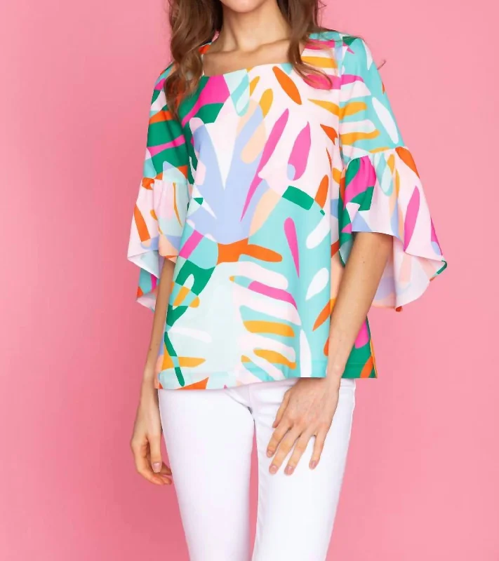 Price Drop Alert Tara Top In Monstera