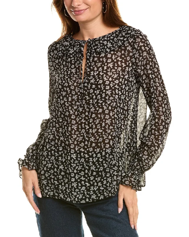 Final Markdown The Kooples Tie Neck Blouse