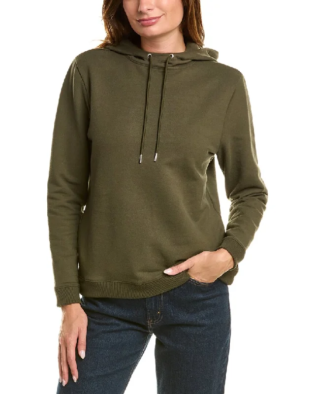 Super Sale Theory Mock Neck Hoodie