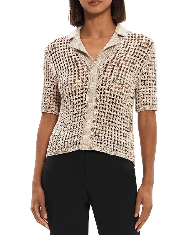 Mega Deal Theory Shrunken Camp Shirt