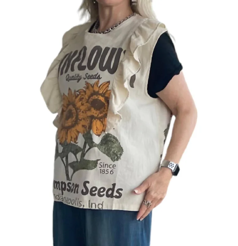 Low Prices Town Fair Top In White