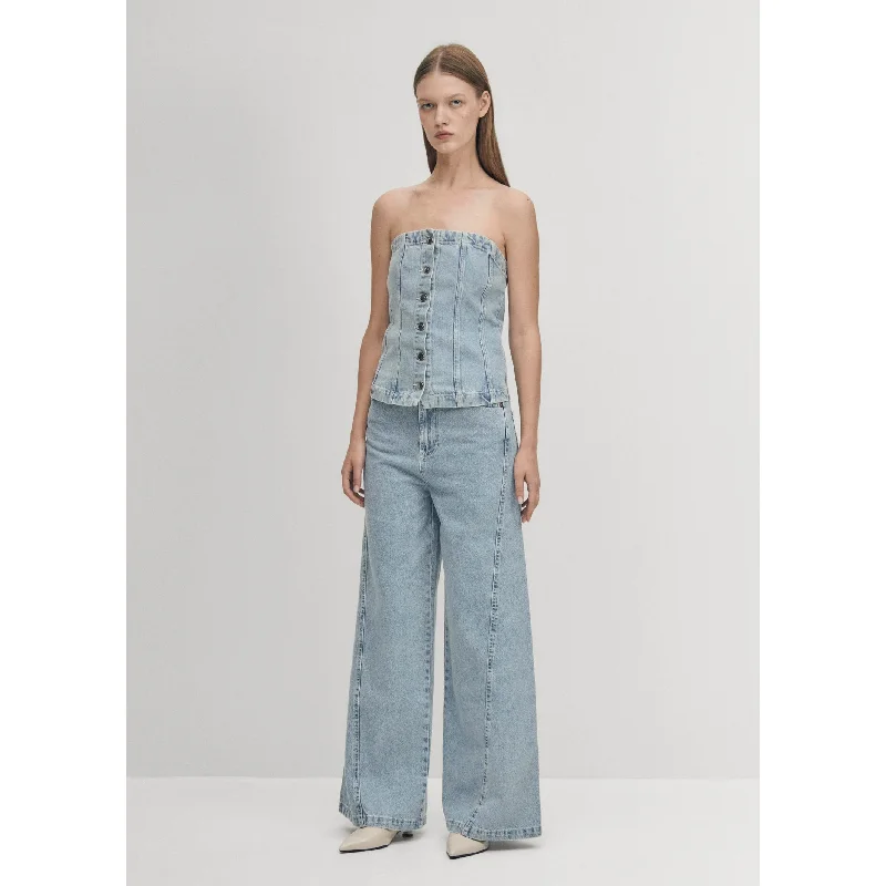 Early Bird Discount Troyes Blue Denim Tank