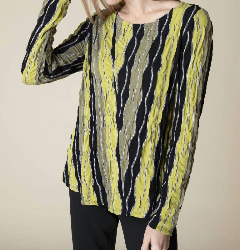 Overstock Upstream Boatneck Tee In Olive